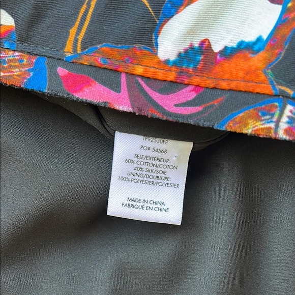 Derek Lam 10 Crosby Silk Blend Cami Flounce Mini Dress | 8 - Picture 5 of 6